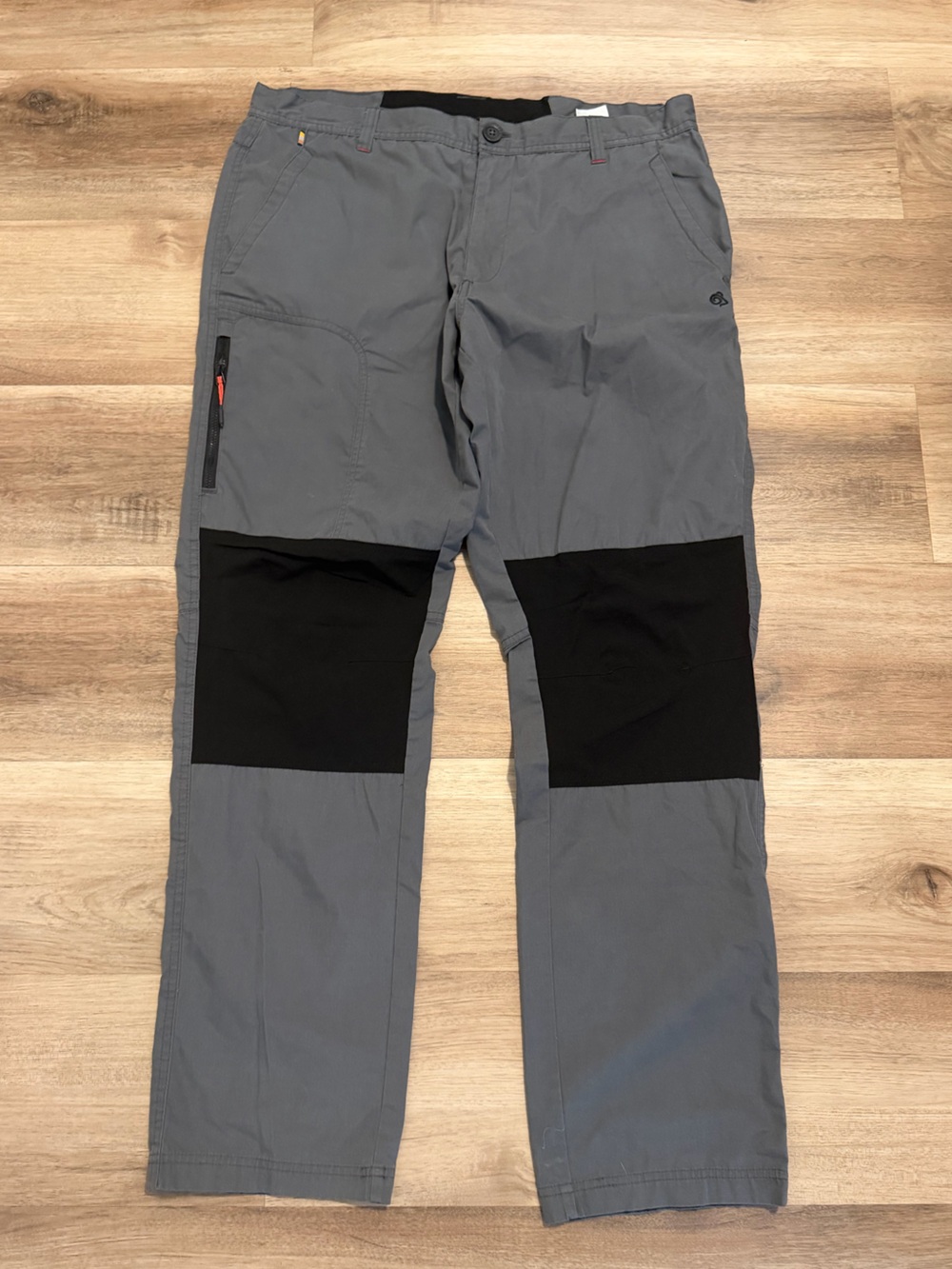 Craghoppers Kiwi Pro Reinforced Hiking Pants Men’s 36x33 UPF 40+ Gray